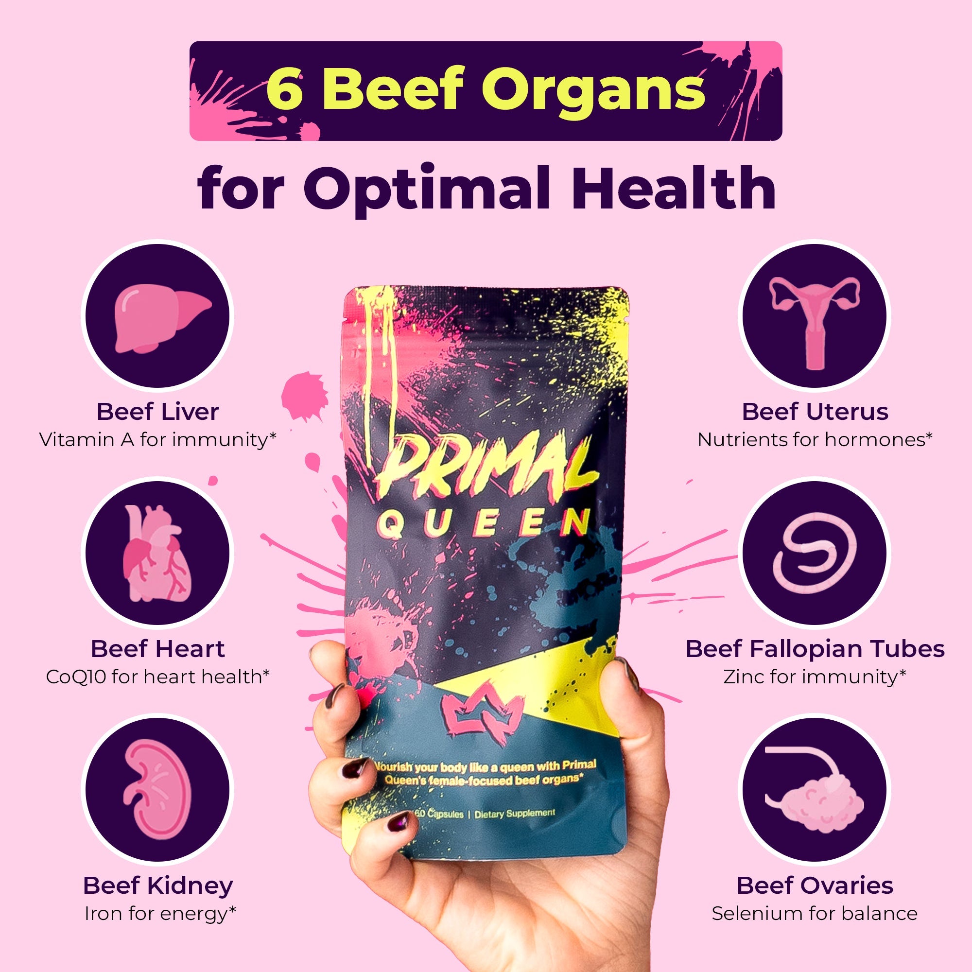 Primal Queen Starter Kit (2 months + 1 month free)