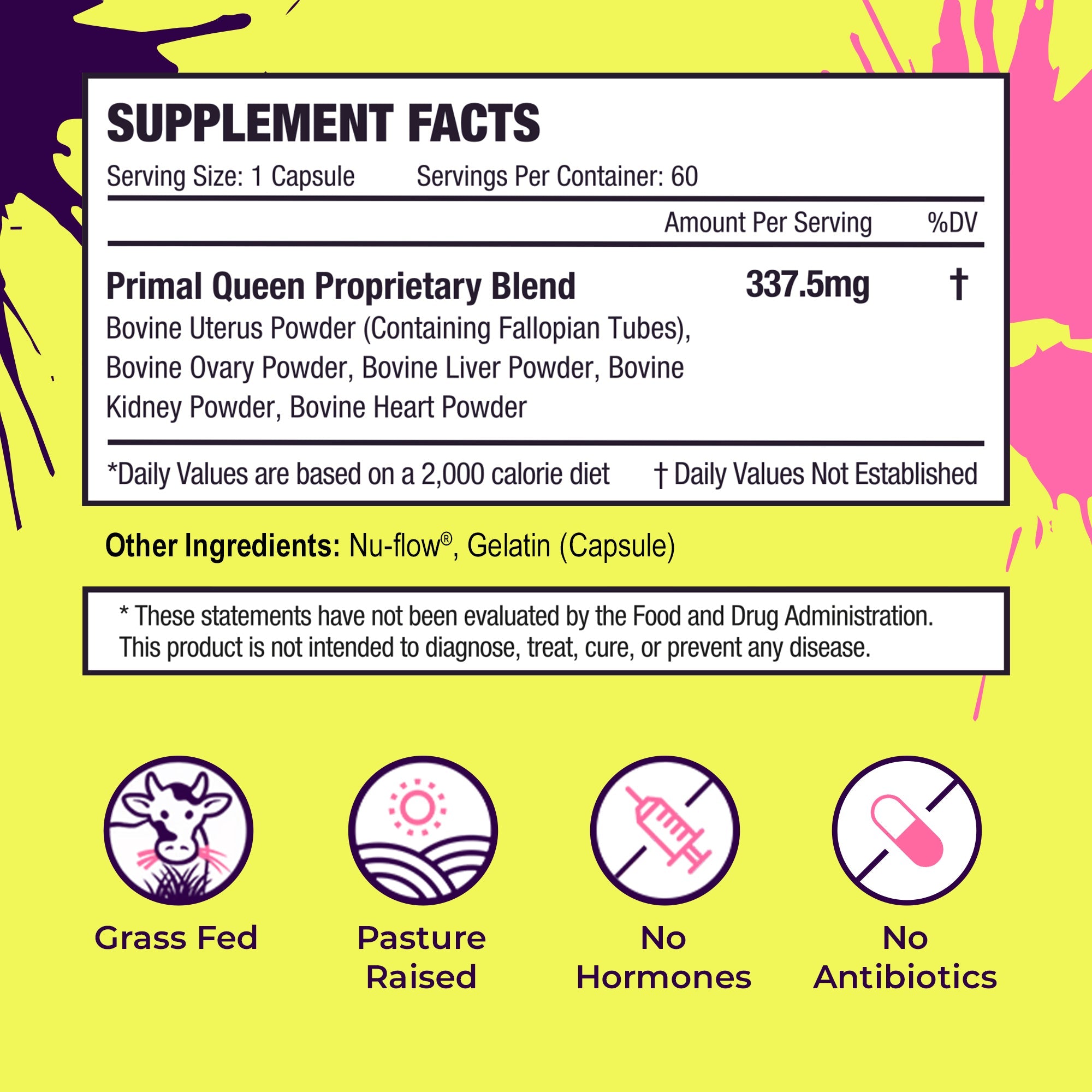 Primal Queen Starter Kit (2 months + 1 month free)