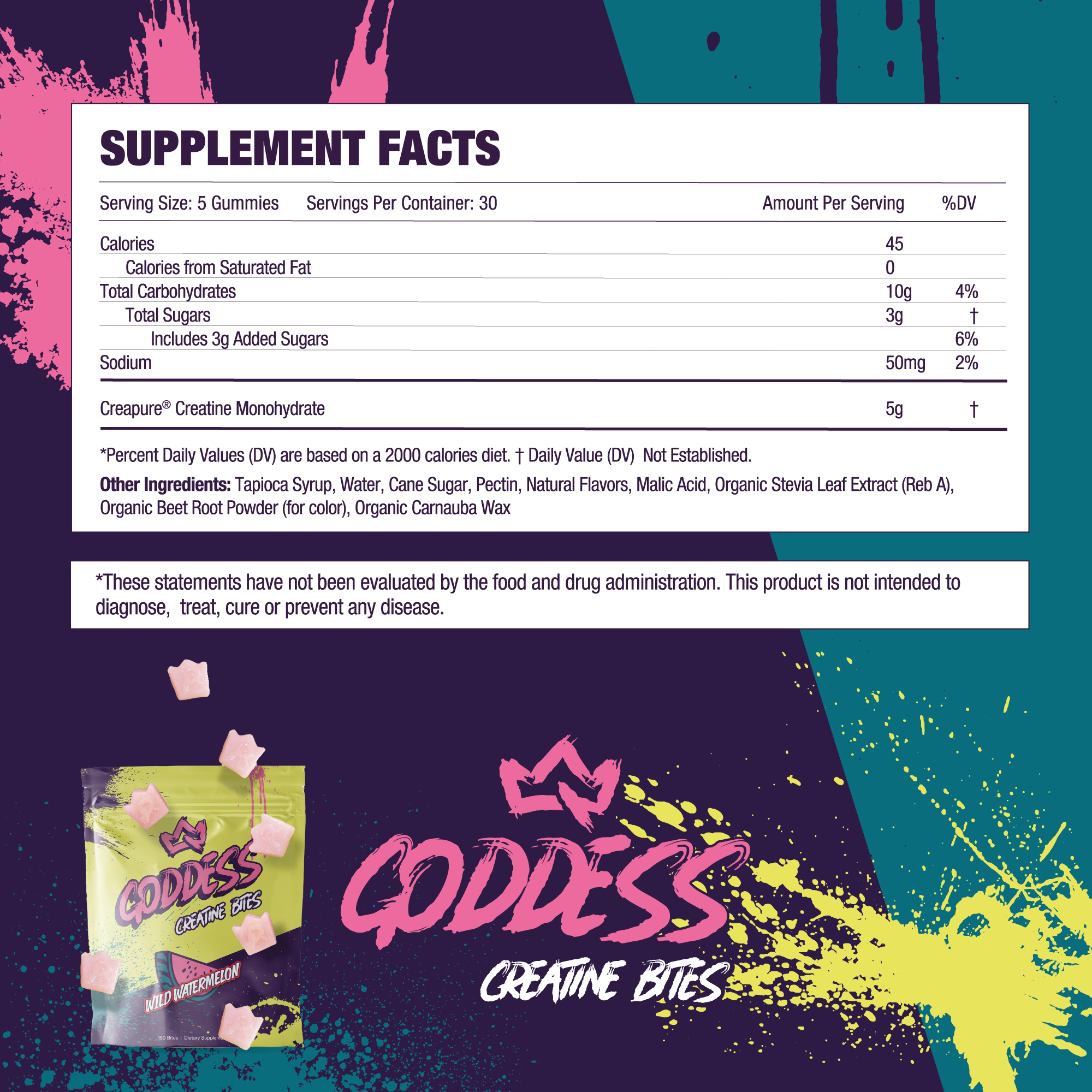 Goddess Creatine Bites Starter Kit